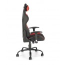 Кресло компьютерное HALMAR DRAKE красный/черный